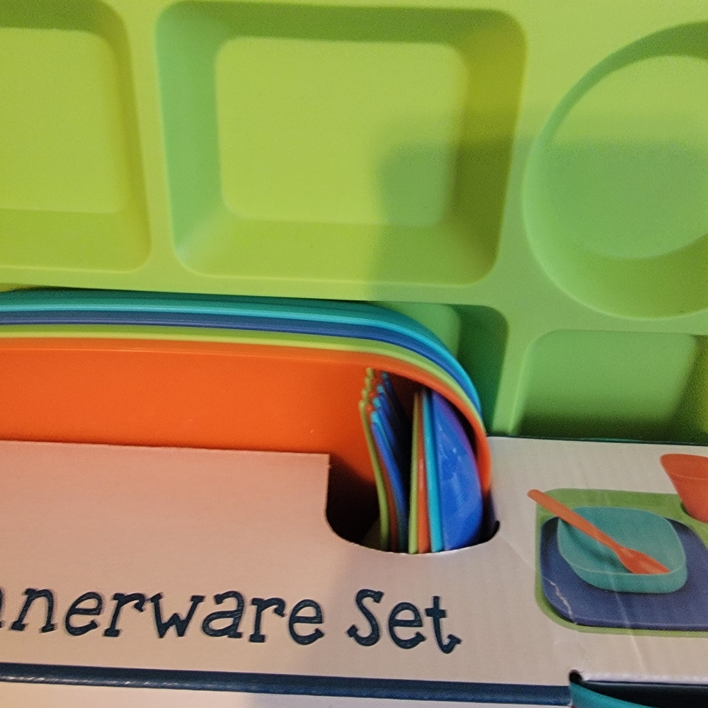 Vibrant Kids' Dinnerware Set - Picture 3 of 5